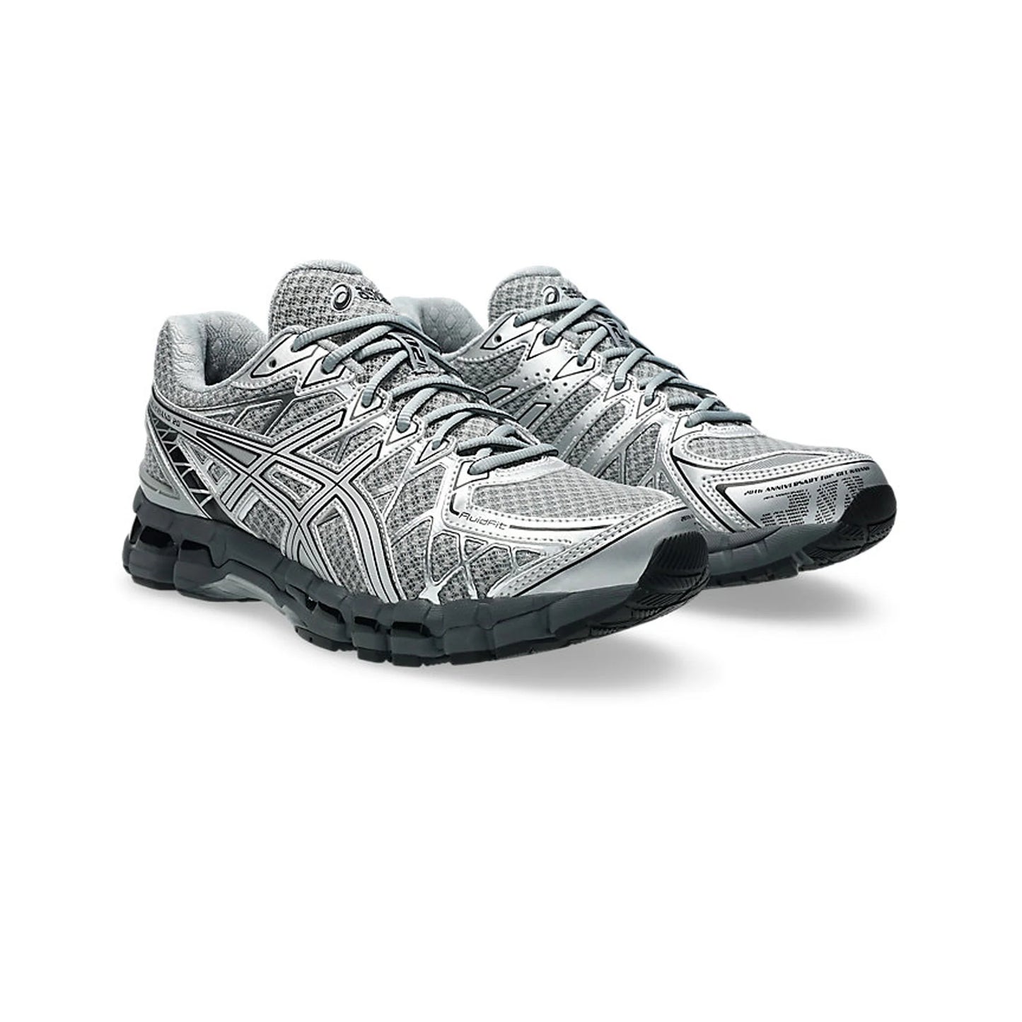 ASICS Gel-Kayano 20 in Gravel/Pure Silver