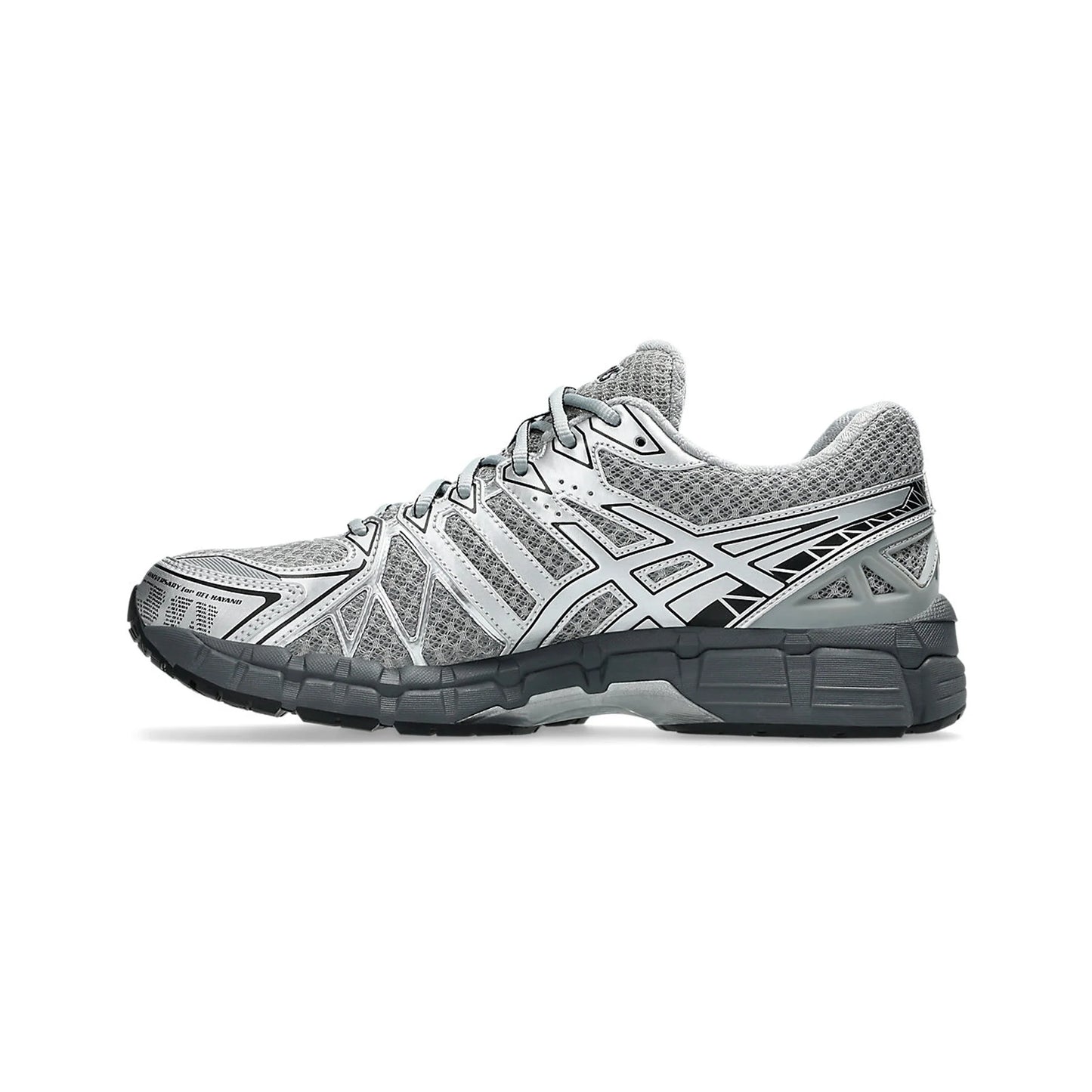 ASICS Gel-Kayano 20 in Gravel/Pure Silver