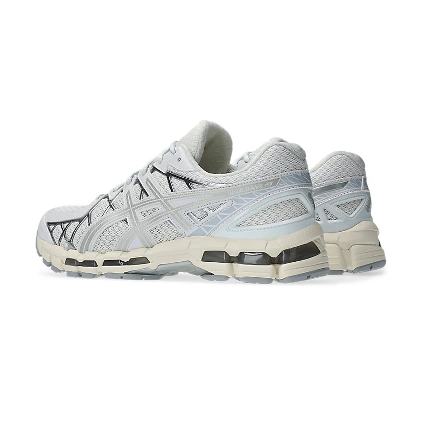 ASICS Gel-Kayano 20 in Pure White and Silver