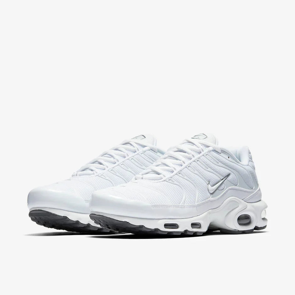 NIKE AIR MAX PLUS BLANC