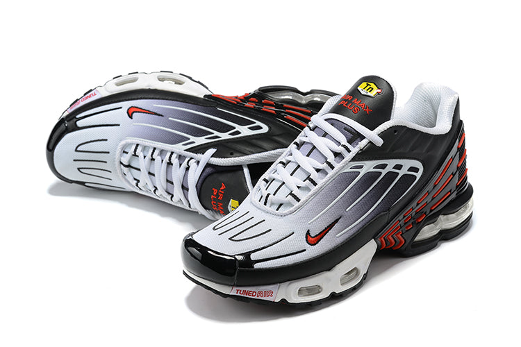 NIKE TN Black and white red