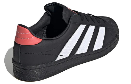 adidas Superstar 82 'Black White Scarlet'