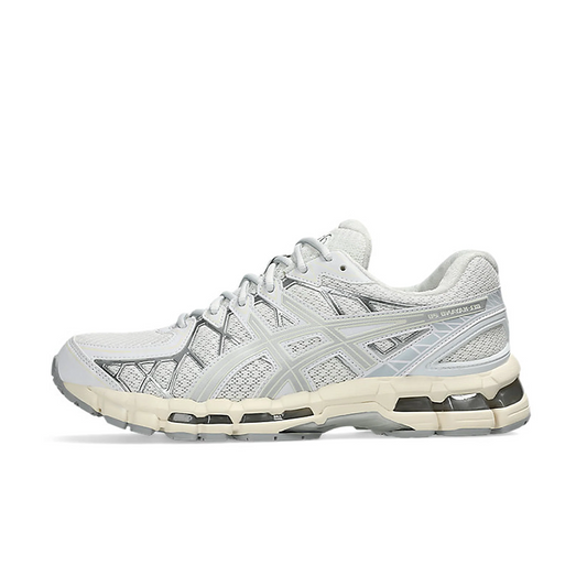 ASICS Gel-Kayano 20 in Pure White and Silver