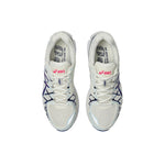 ASICS Gel Kayano 20 Cream Blue Red back