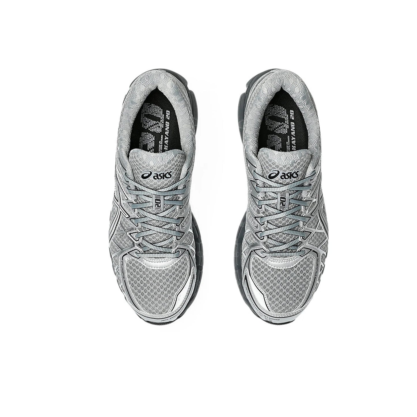 ASICS Gel-Kayano 20 in Gravel/Pure Silver