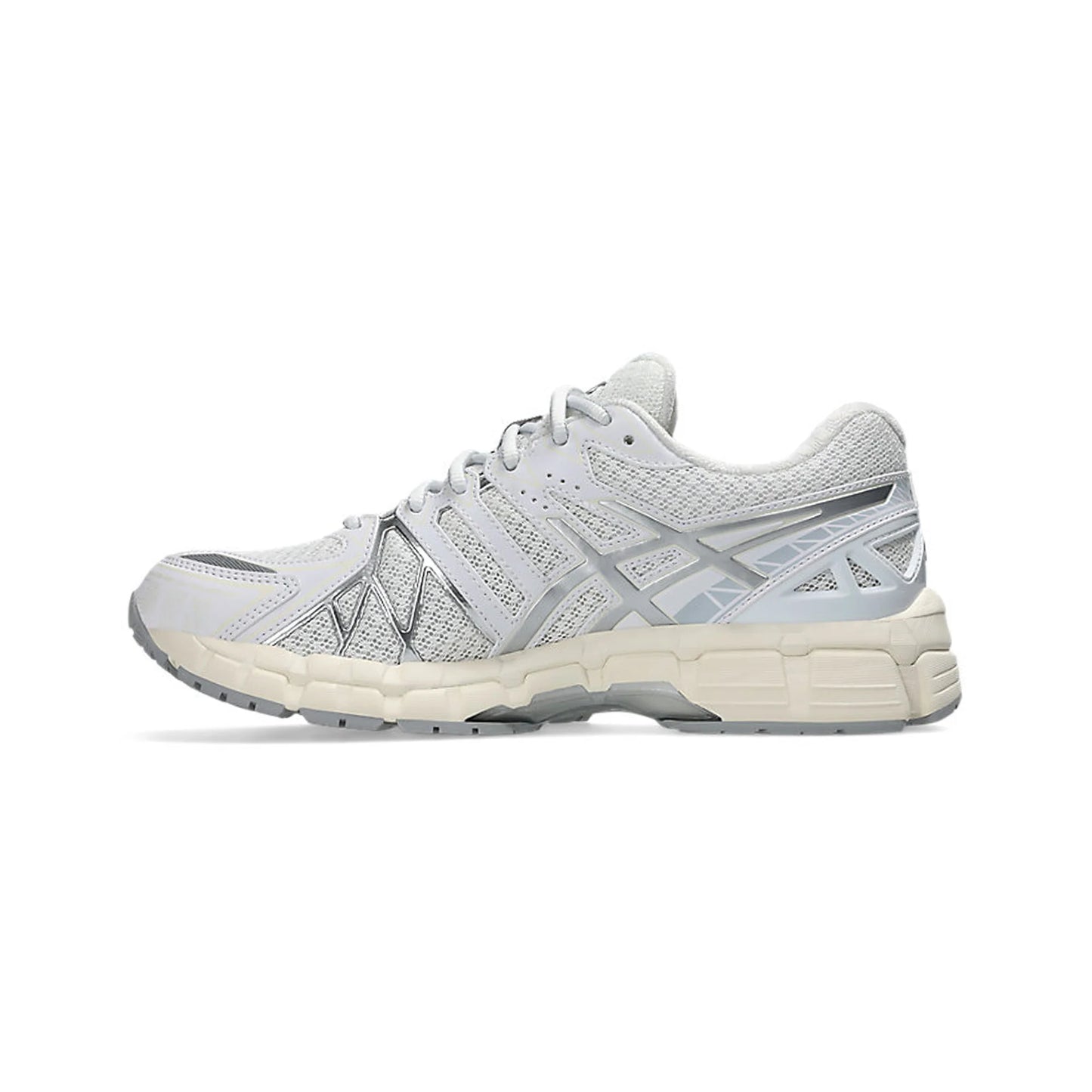 ASICS Gel-Kayano 20 in Pure White and Silver