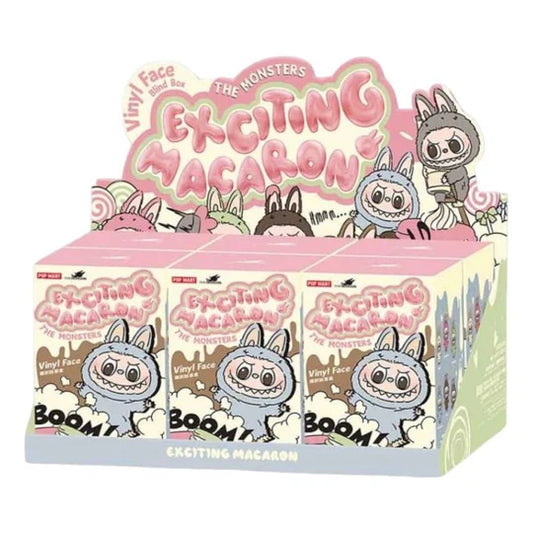 Pop Mart The Monsters Labubu Tasty Macarons Sealed Case (6 Blind Boxes)