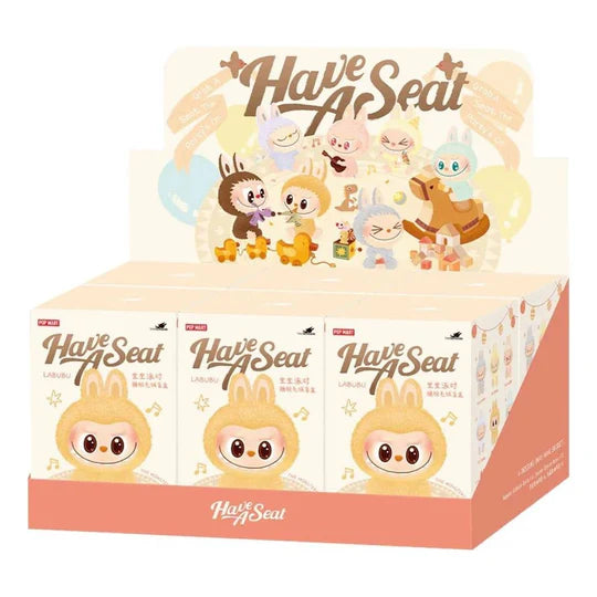 Pop Mart The Monsters Labubu Have a Seat Sealed Case (6 Blind Boxes)